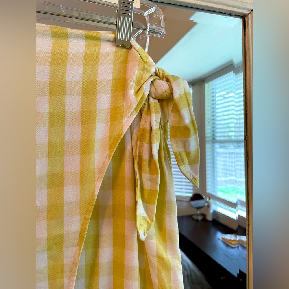 Spring wrap skirt from Madewell
